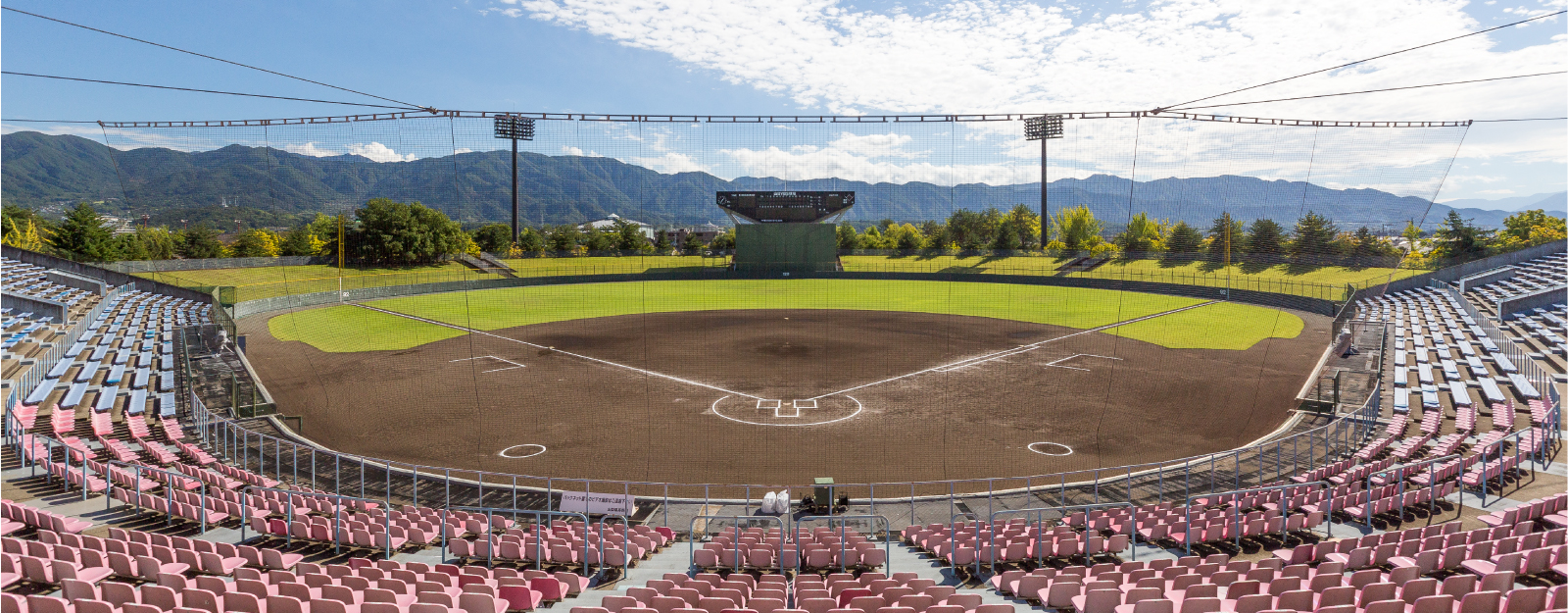 小瀬スポーツ公園野球場｜施設案内 グラウンドKING ～使用できるグラウンドを一発検索～